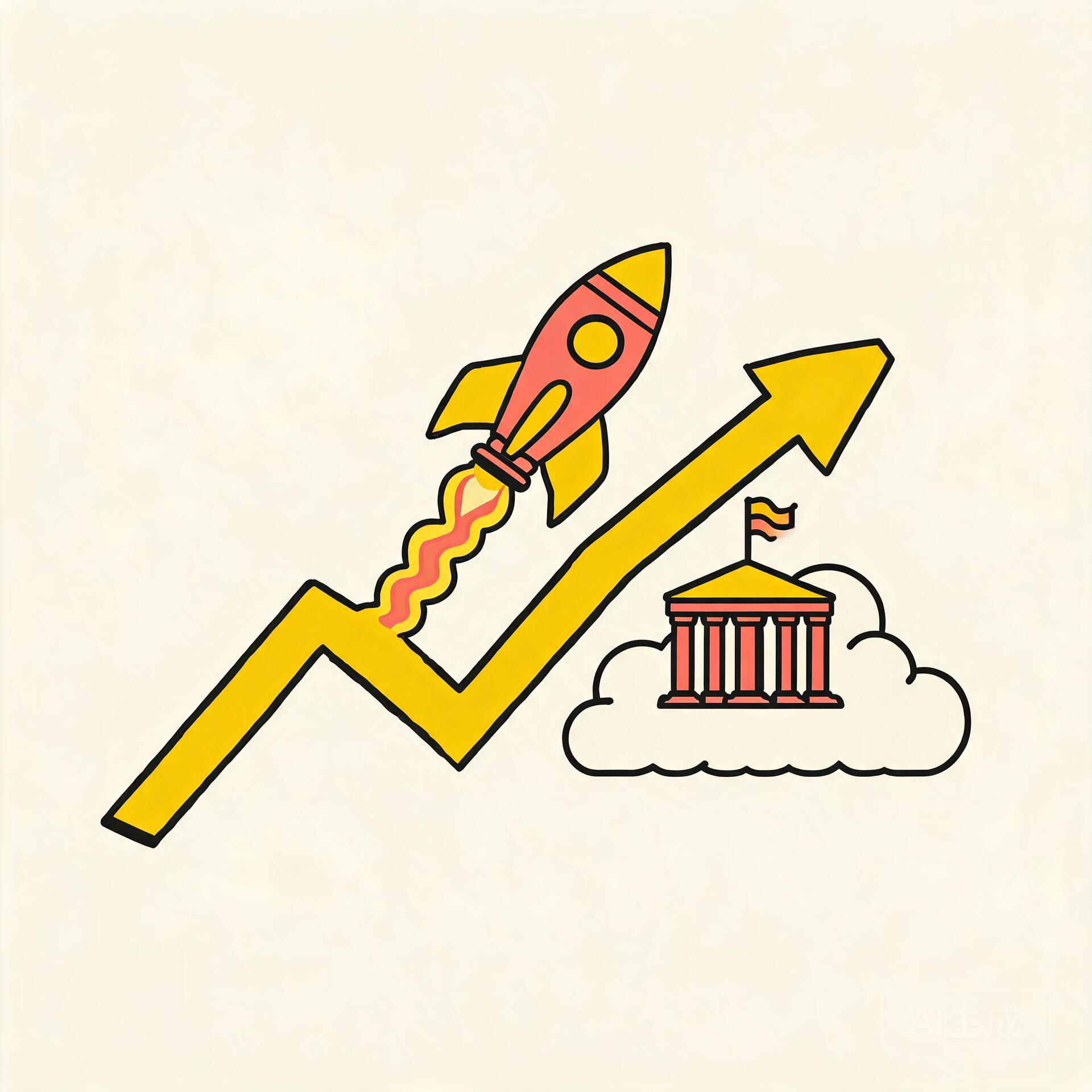 IPO 上市审计插画
